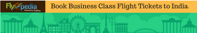 business class flight tickets to India
