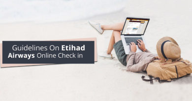 Etihad Airways Online check in