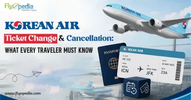 Korean Air Ticket Change and Cancellation Policy