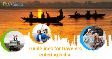 Guidelines for travelers entering India
