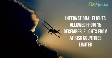 International Flights allowed from 15 December, Flights from at Risk Countries Limited