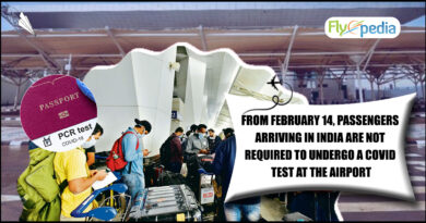 Passengers arriving in India are not required to undergo a COVID test