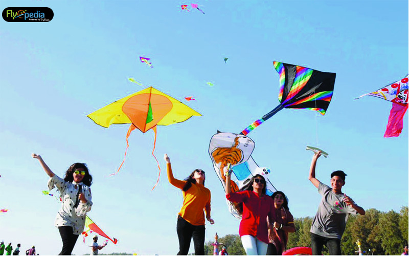 International Kite Festival or Uttarayan