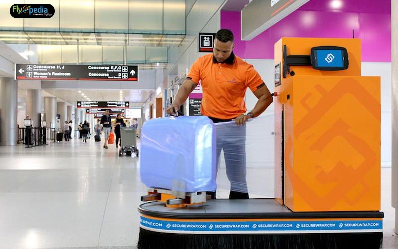 RGIAs Baggage Wrapping Service
