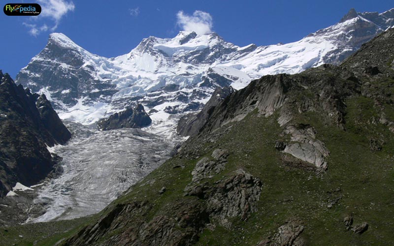 Witness the majestic Parkachik Glaciers