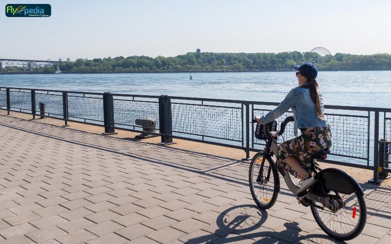 Exercise yourself up with riverfront cycling Exercise yourself up with riverfront cycling