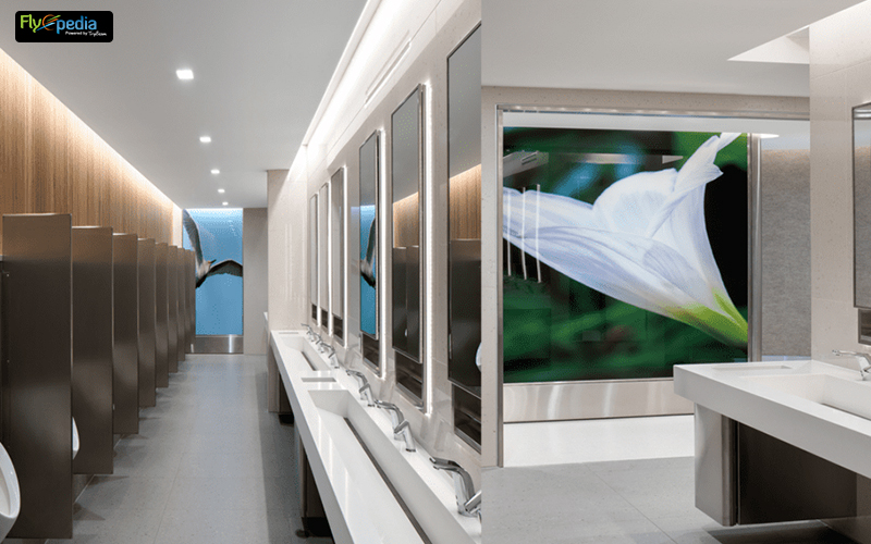 Before your flight use the restroom