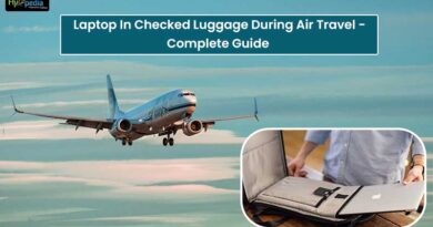 Laptop In Checked Luggage During Air Travel