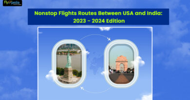 Nonstop Flights Routes Between USA and India