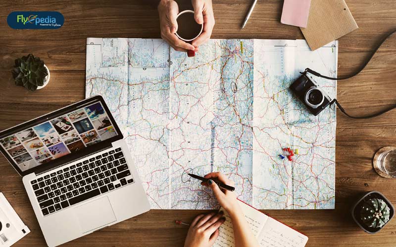 Sharing travel itinerary