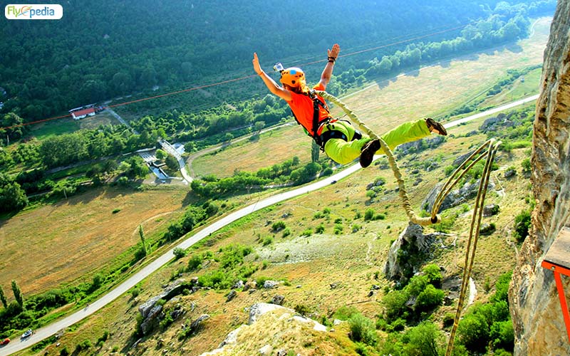 Bungee Jumping at Rishikesh