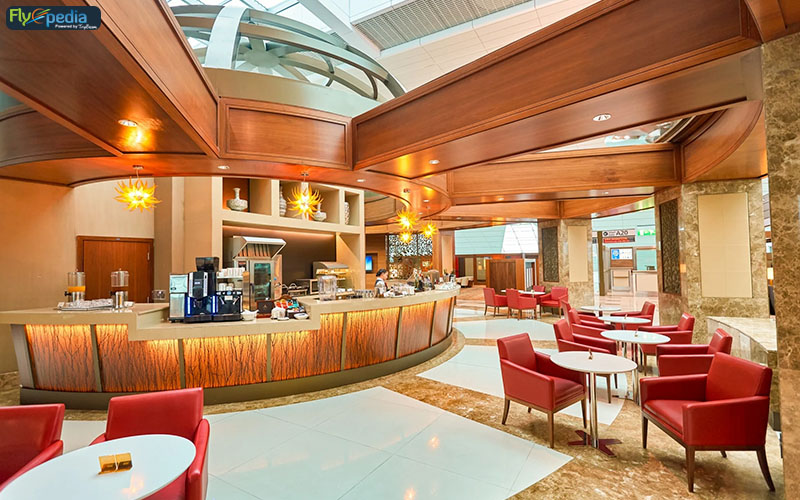 Enjoy the lounge services