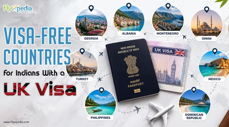 Visa Free Countries for Indians With a UK Visa
