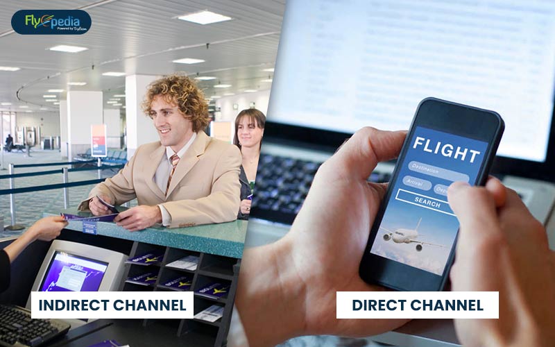 What are the 2 ways of airline booking