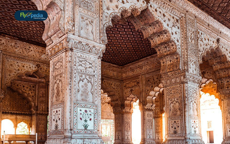 It has intricate architecture everywhere you go