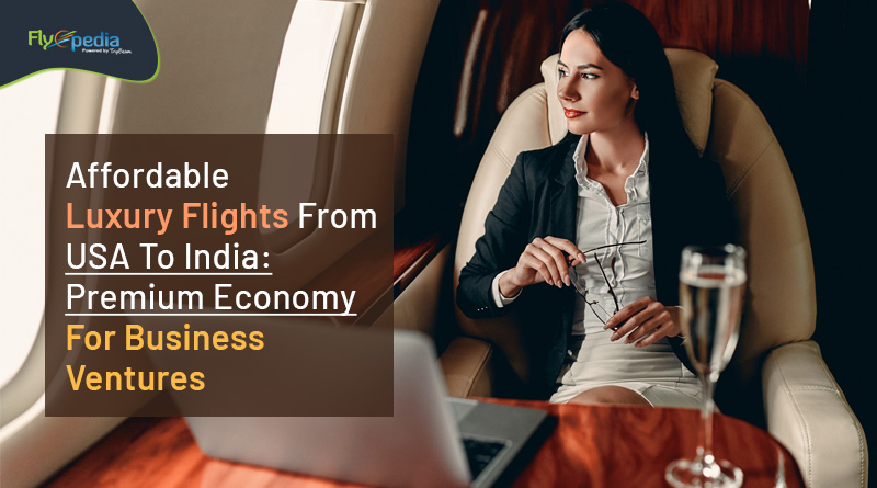 Affordable Luxury Flights From USA To India: Premium Economy For Business Ventures