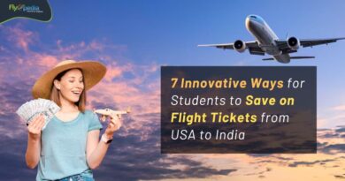 7 Innovative Ways for Students to Save on Flight Tickets from USA to India Flyopedia com