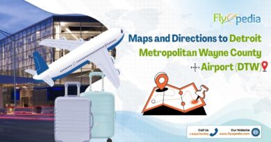Maps and Directions to Detroit Metropolitan Wayne County Airport (DTW)