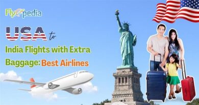 USA to India Flights with Extra Baggage Best Airlines