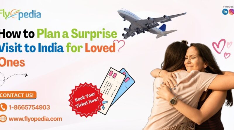 How to Plan a Surprise Visit to India for Loved Ones
