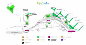 Map of LaGuarda Airport