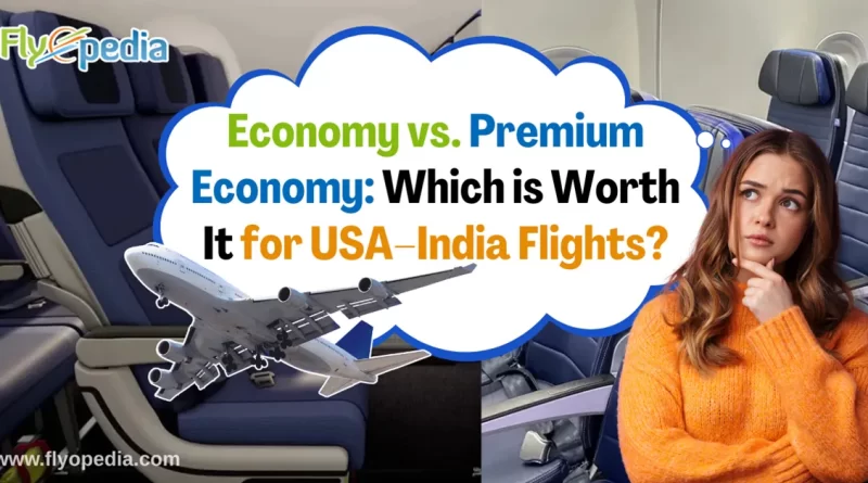 Economy vs Premium Economy Which is Worth It for USA India Flights