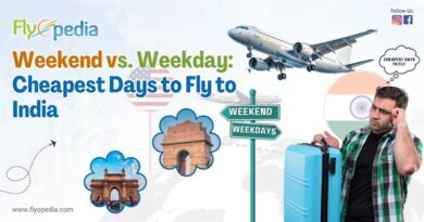 Weekend vs Weekday Cheapest Days to Fly to India