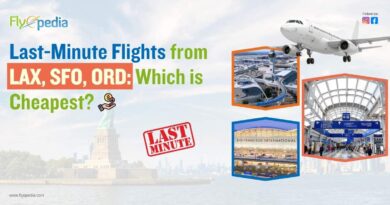 Last Minute Flights from LAX SFO ORD Which is Cheapest