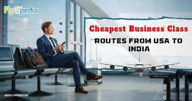 Cheapest Business Class Routes From USA to India