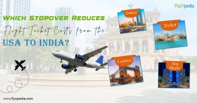 Which Stopover Reduces Flight Ticket Costs from the USA to India