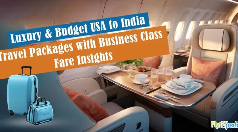 Luxury & Budget USA to India Travel Packages with Business Class Fare Insights copy