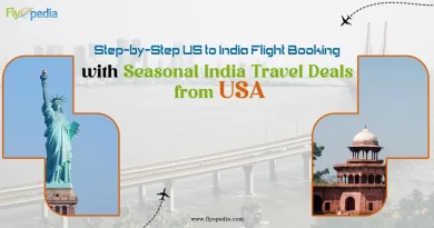 Step by Step US to India Flight Booking with Seasonal India Travel Deals from USA copy