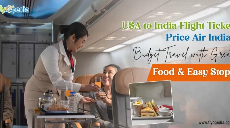 USA to India Flight Ticket Price Air India Budget Travel with Great Food & Easy Stops copy