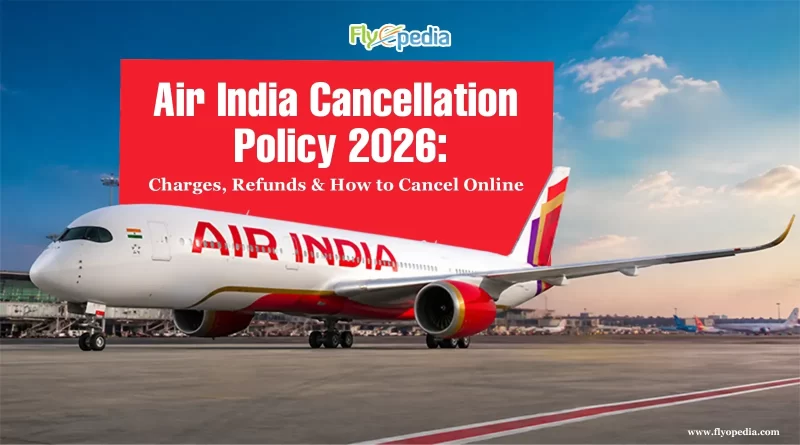 Air India Cancellation Policy 2026 Charges Refunds & How to Cancel Online