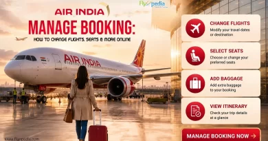 Air India Manage Booking Change Flights Seats & Baggage