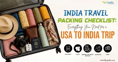India Travel Packing Checklist What to Pack for Your USA to India Trip