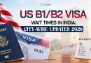 US B1 B2 Visa Wait Times in India City Wise Updates 2026